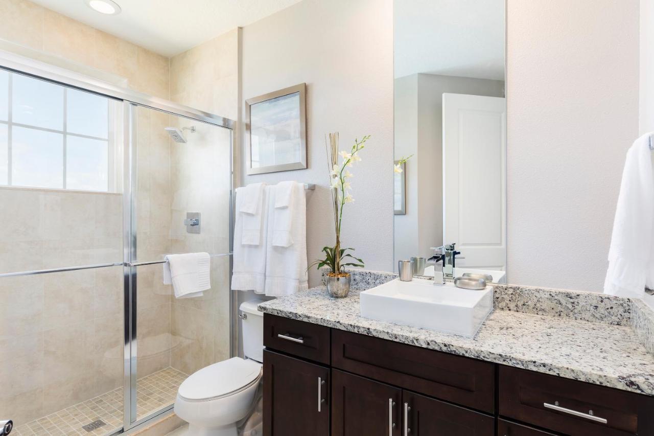5 Bedroom 6 Ba Luxury Villa 5 Min To Disneyworld Hot Tub & Bbq Orlando Exterior foto